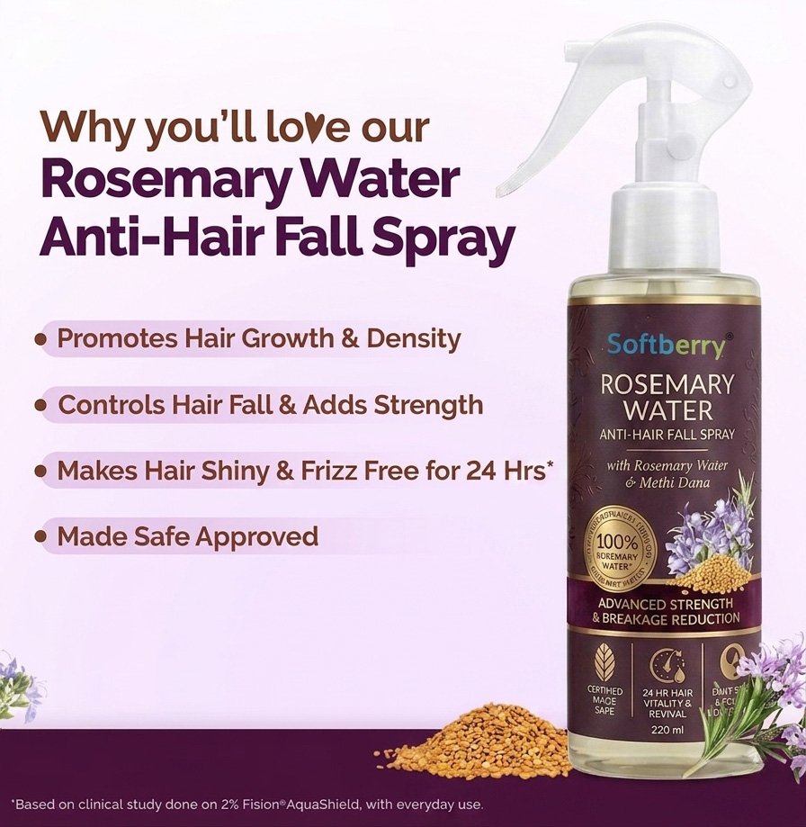 Softbeery Rosemary Water: The Ultimate Anti-Hair Fall & Growth Elixir - Image 3