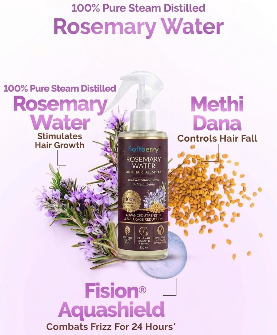 Softbeery Rosemary Water: The Ultimate Anti-Hair Fall & Growth Elixir - Image 4